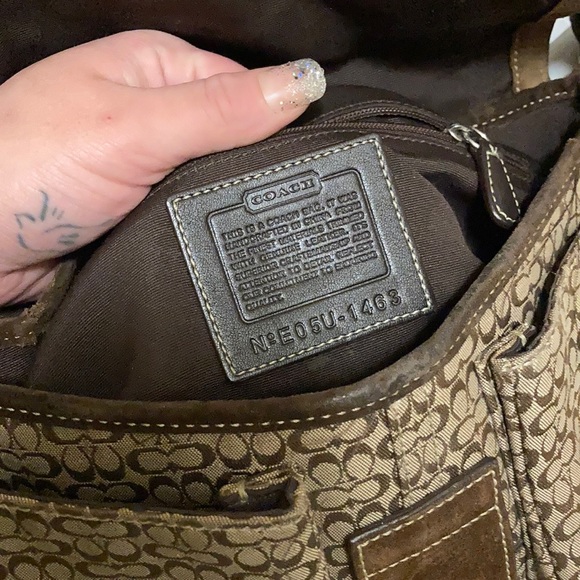 Vintage Coach Handbag -1463 - Picture 3 of 3